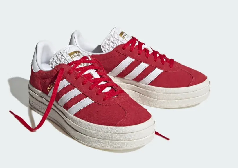 adidas Gazelle Bold Red Cloud White