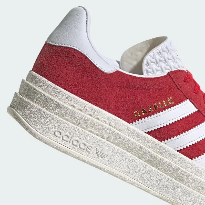 adidas Gazelle Bold Red Cloud White