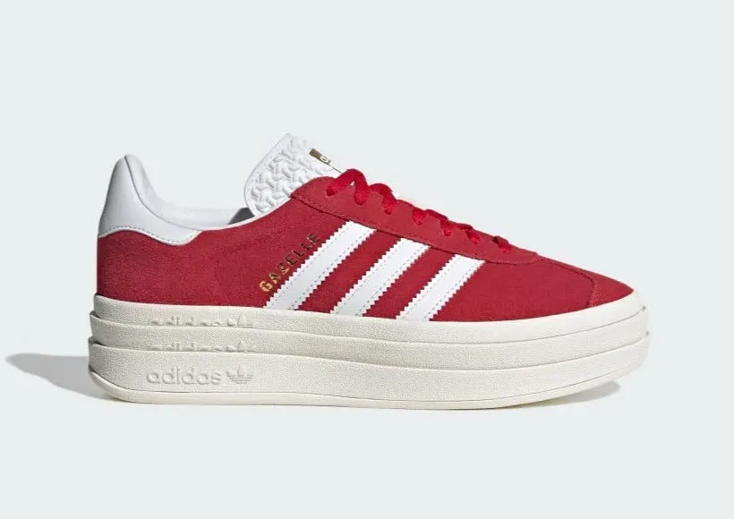 adidas Gazelle Bold Red Cloud White