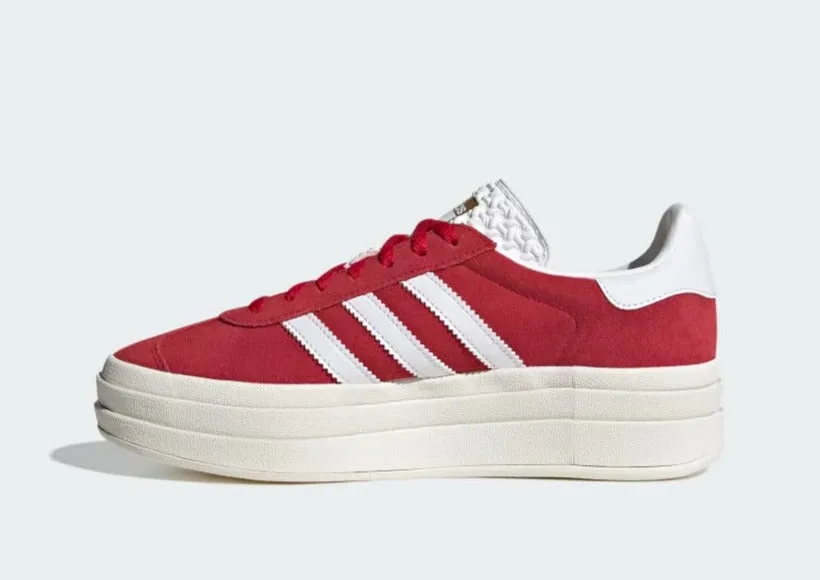 adidas Gazelle Bold Red Cloud White