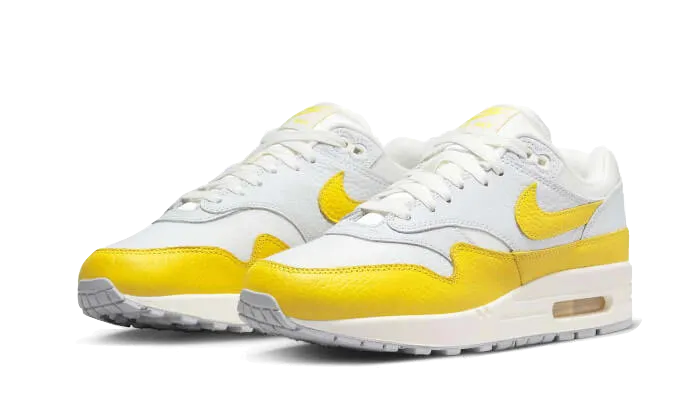 Air Max 1 White Bright Yellow