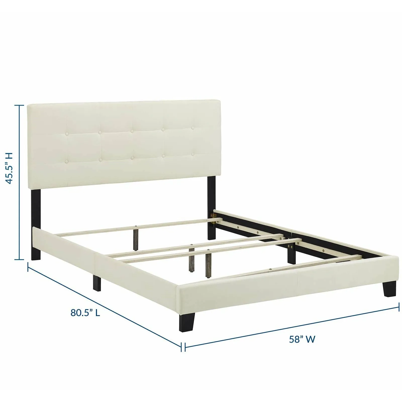 Amira Performance Velvet Bed