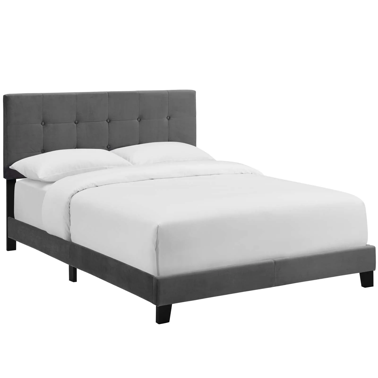 Amira Performance Velvet Bed