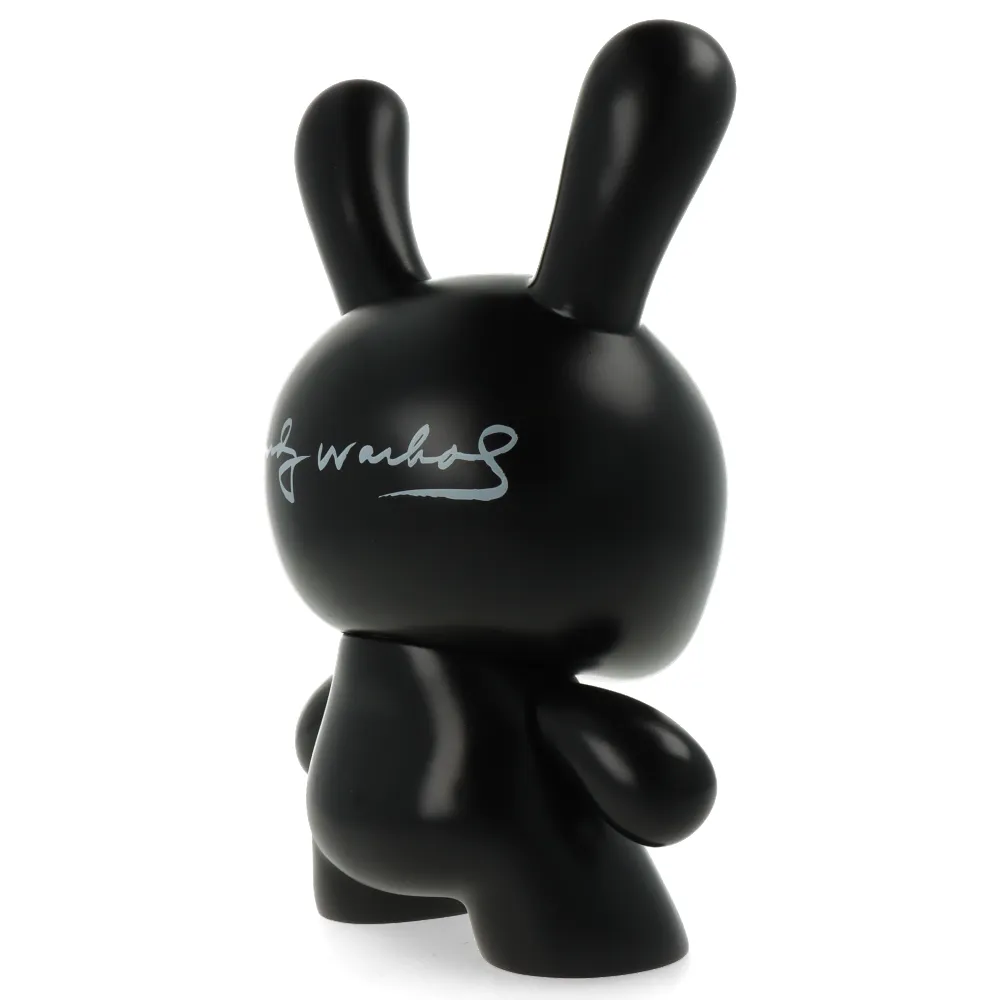 Andy Warhol Fright Wig Self-Portrait 8" Masterpiece Dunny - Monochrome Edition