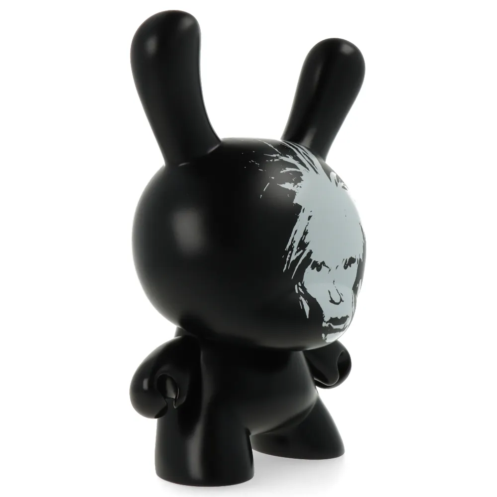 Andy Warhol Fright Wig Self-Portrait 8" Masterpiece Dunny - Monochrome Edition