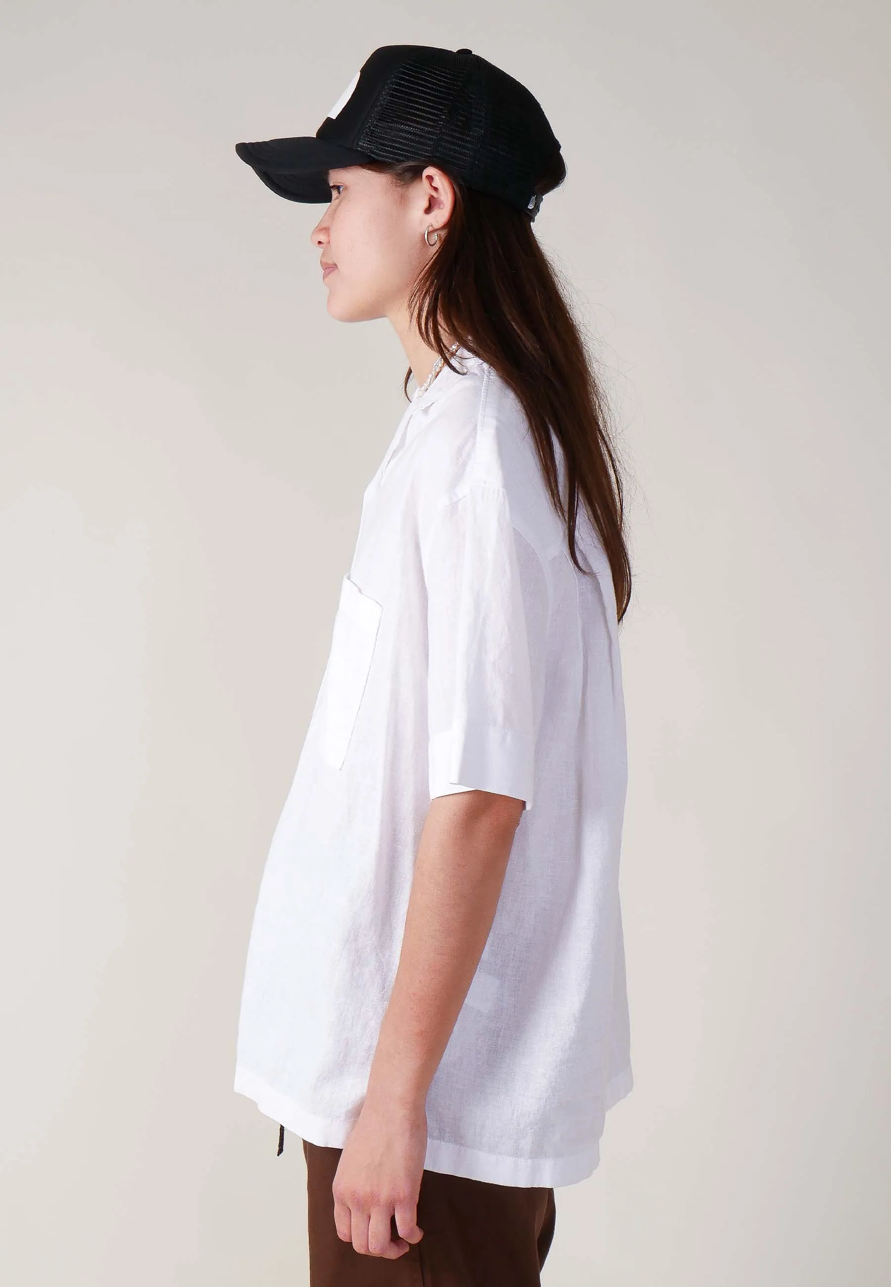 Ari Short Sleeve Shirt - Bright White