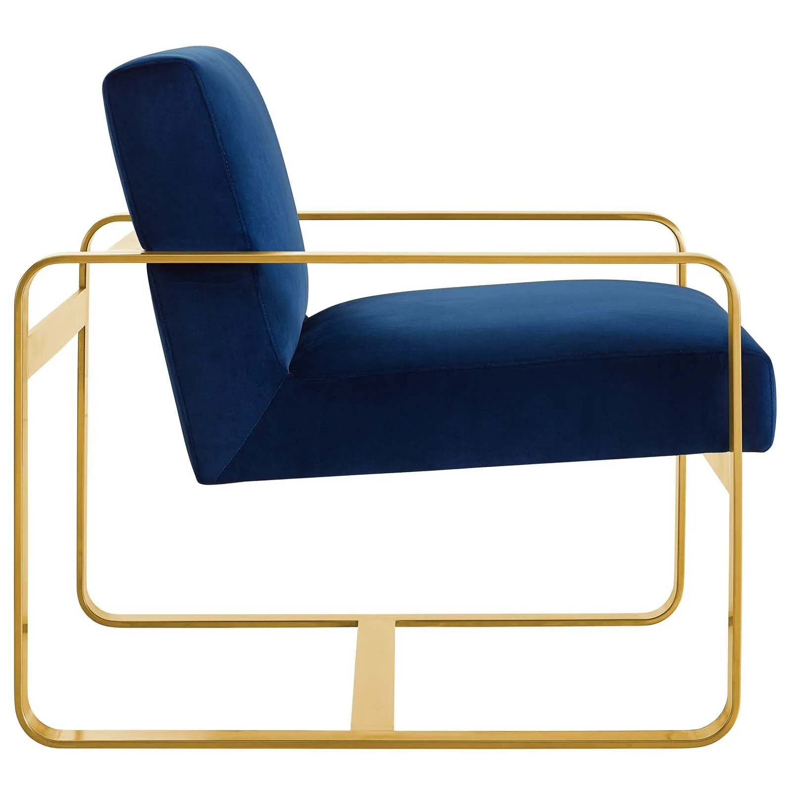 Astute Performance Velvet Armchair