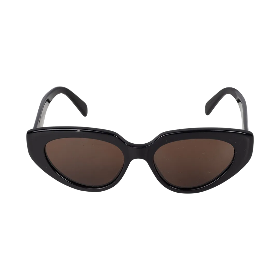 Bold 3 Dots Cat-Eye Sunglasses