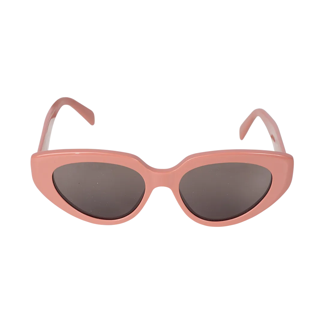 Bold 3 Dots Cat-Eye Sunglasses