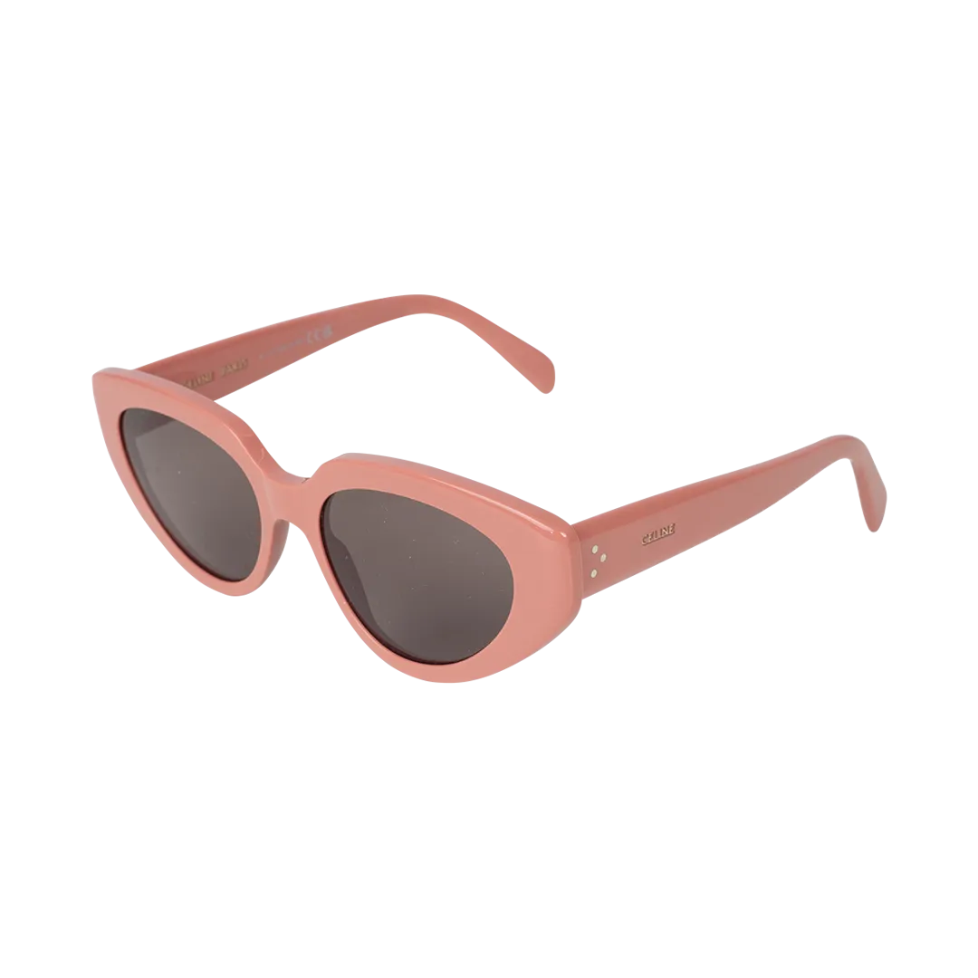 Bold 3 Dots Cat-Eye Sunglasses