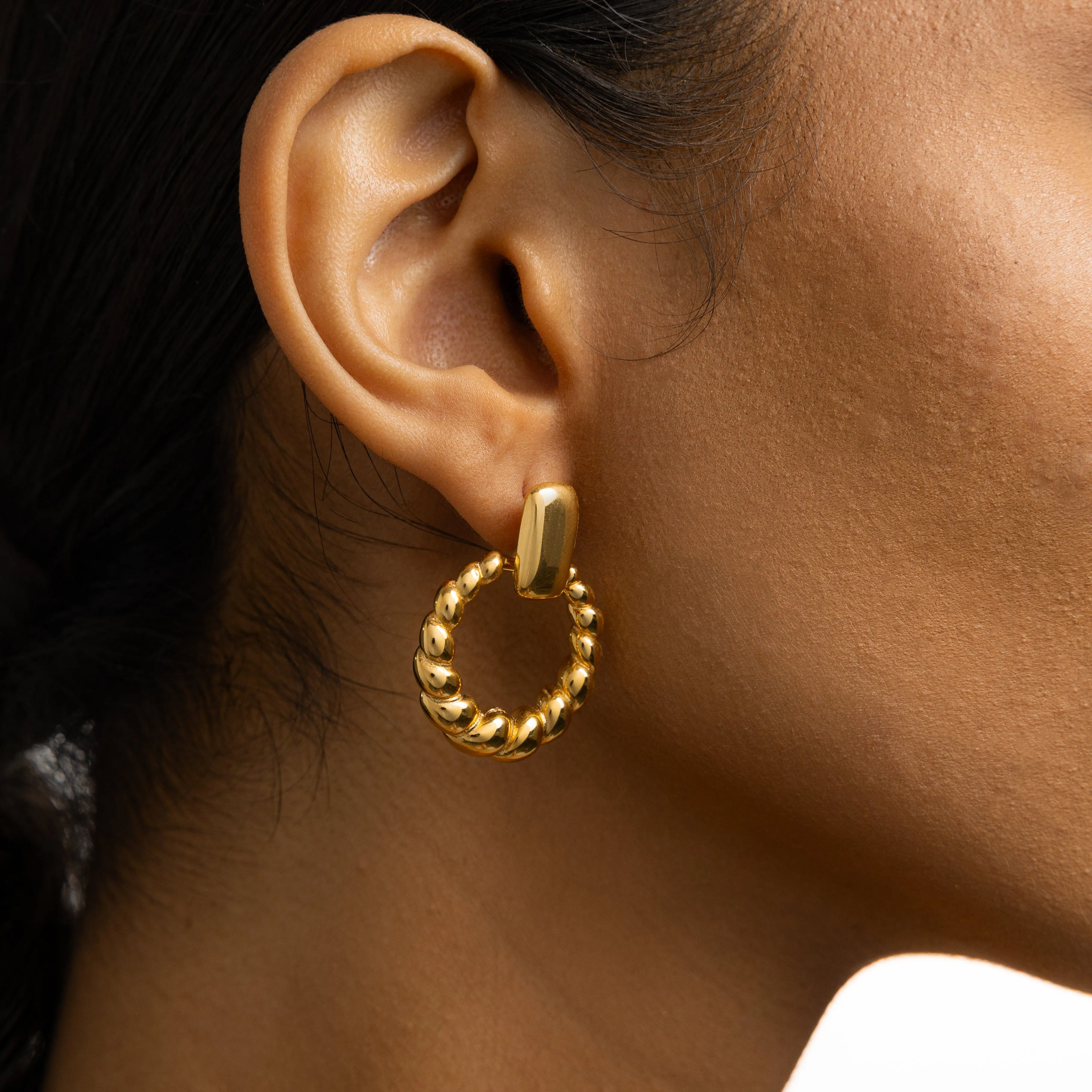 Bold Braided Hoops