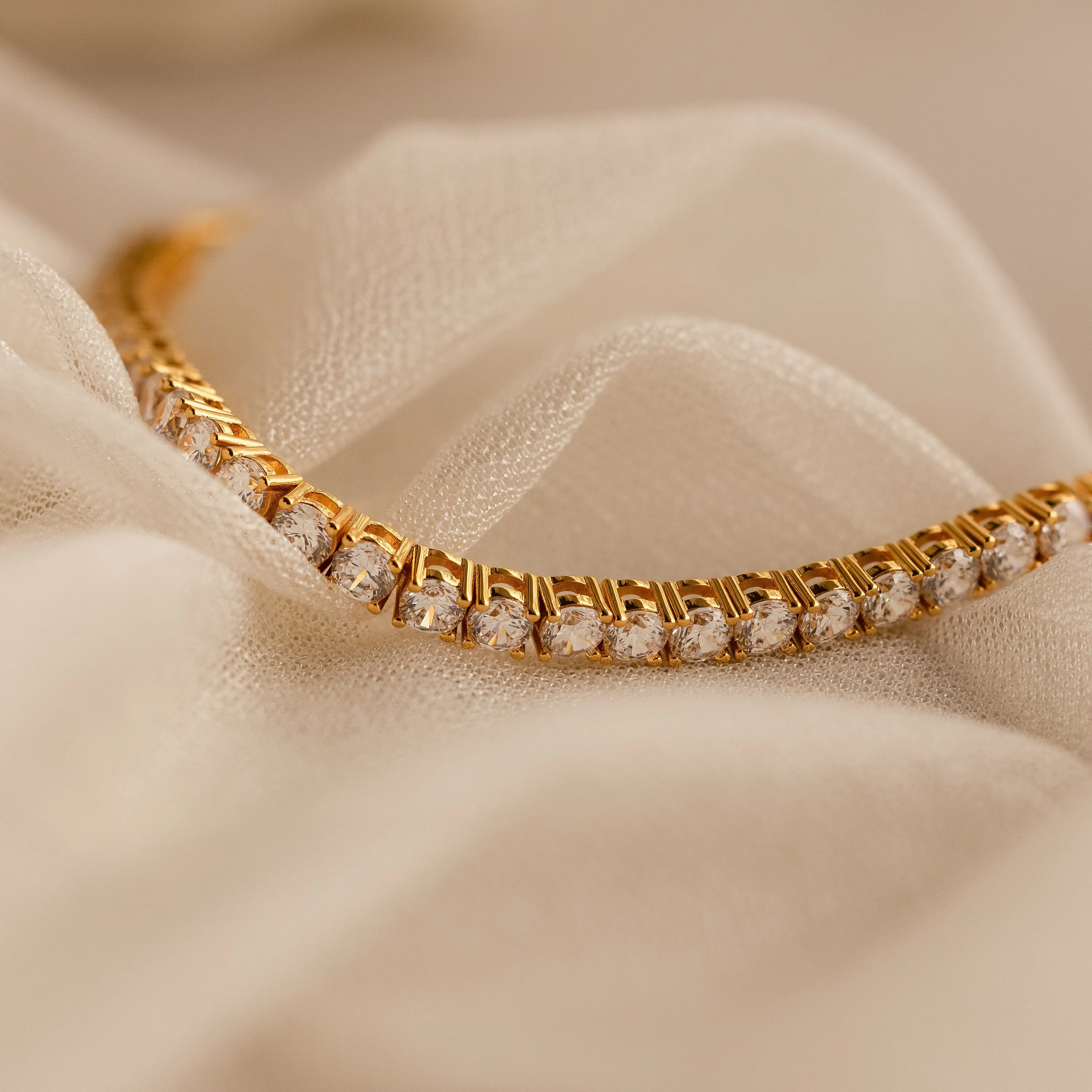 Bold Diamond Tennis Bracelet