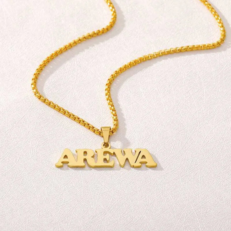 Bold Name Necklace