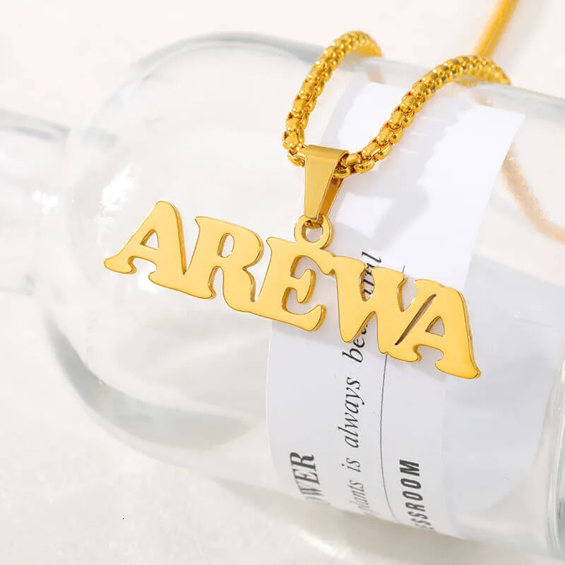 Bold Name Necklace