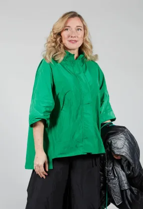 Bolo Jacket in Bright Green