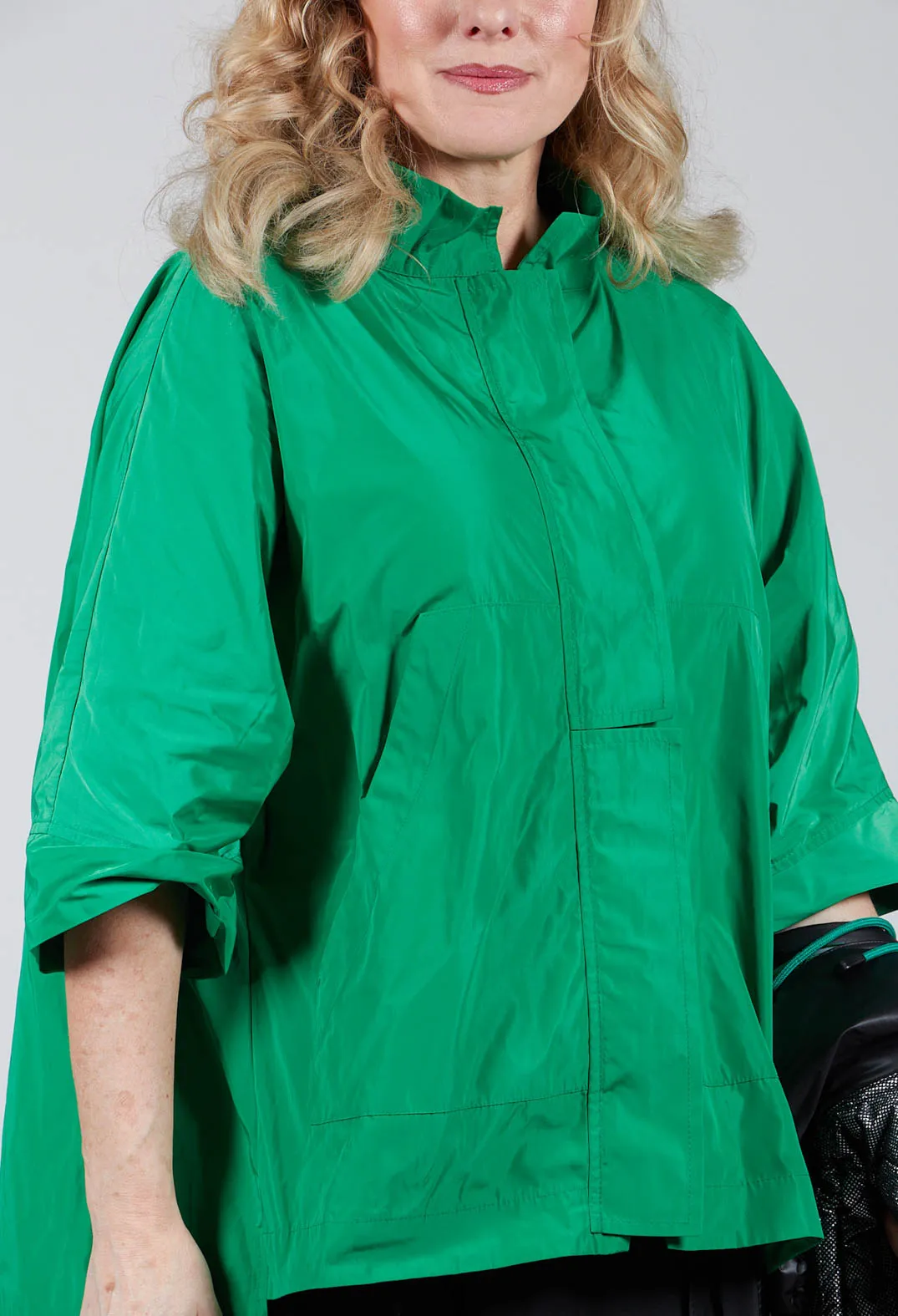 Bolo Jacket in Bright Green