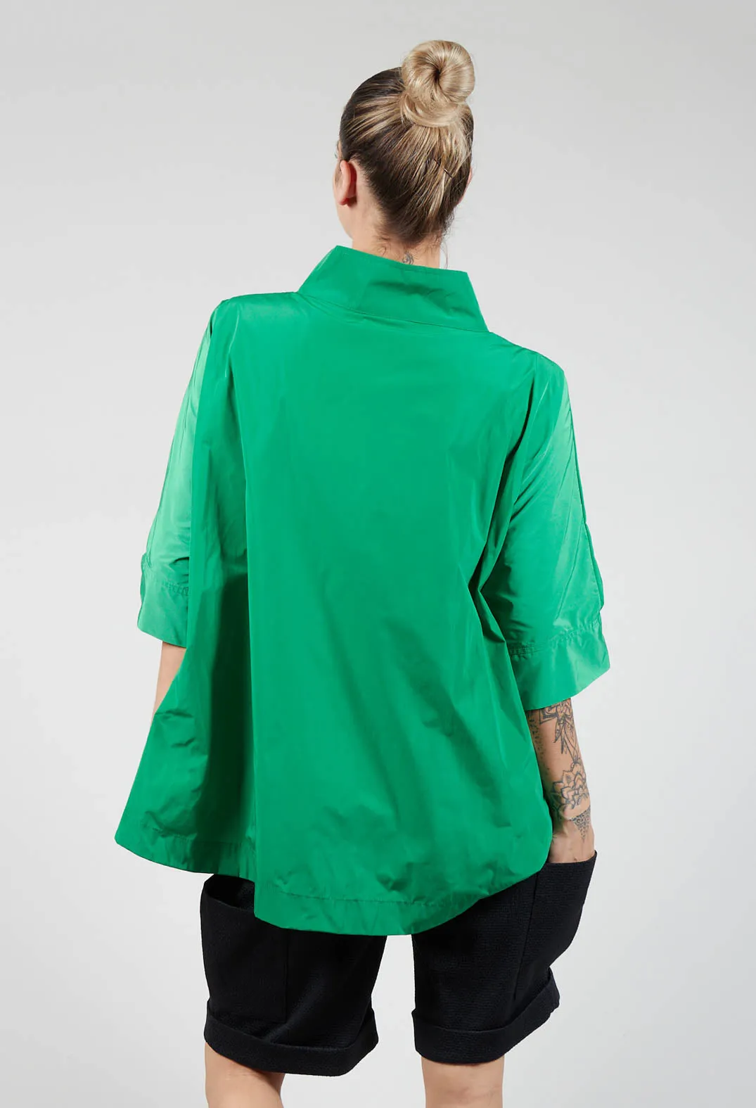 Bolo Jacket in Bright Green