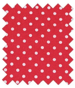 Bright Red Spot Wedding Swatch