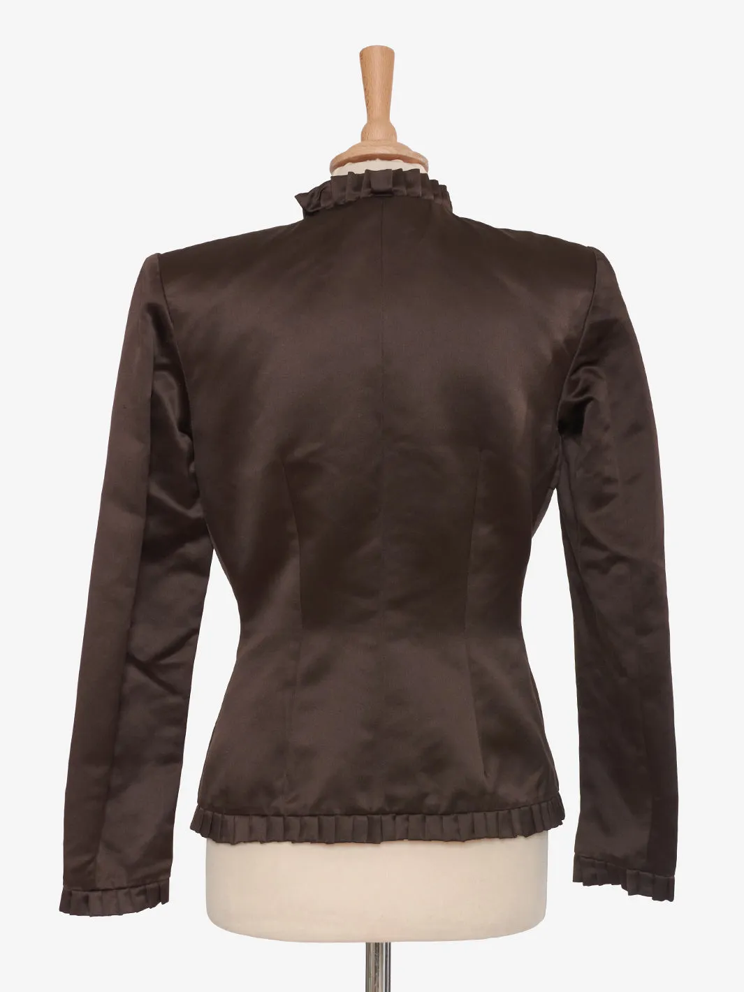 Brown Satin Vintage Jacket