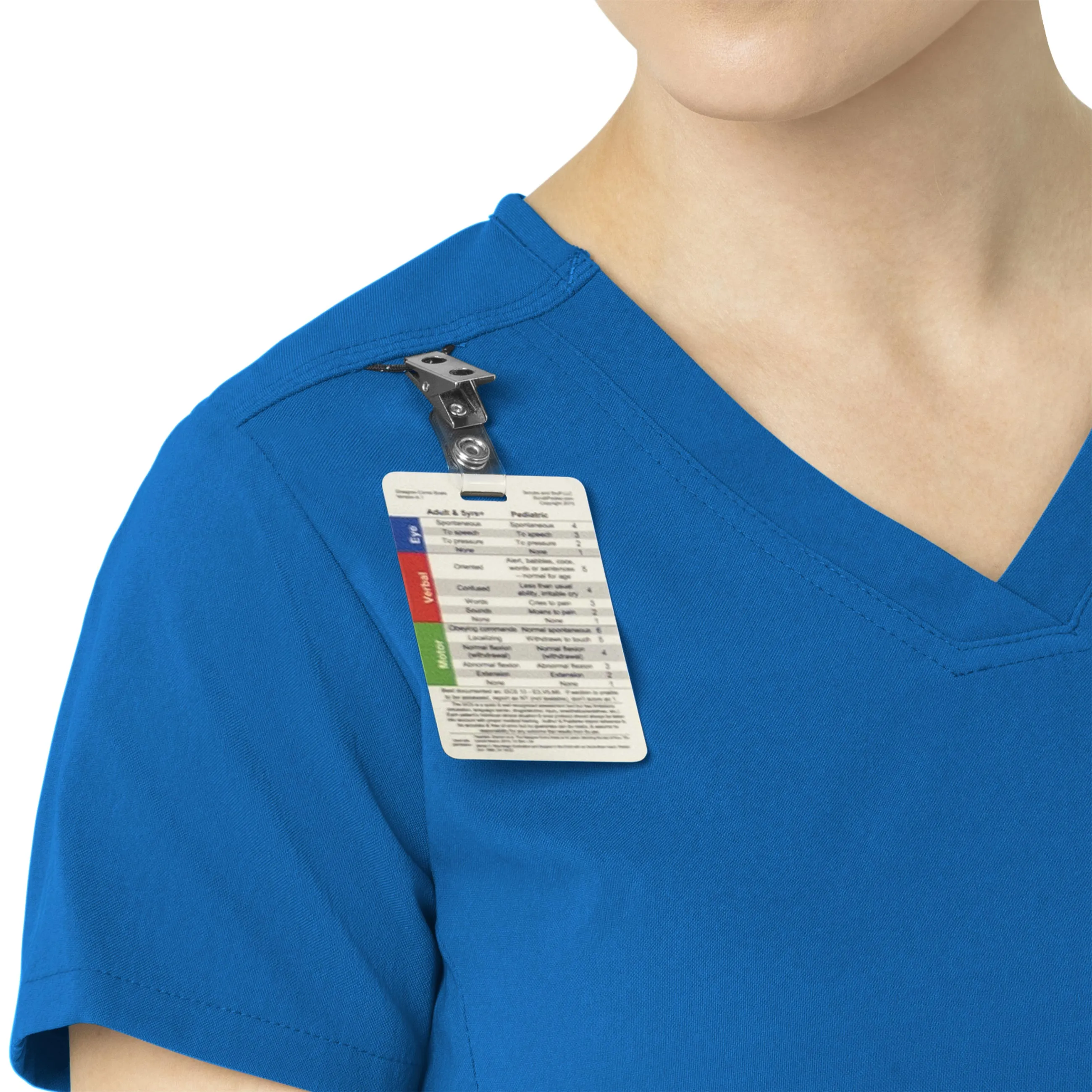 Carhartt Rugged Flex Peak Women's Tuck-In Scrub Top - Royal