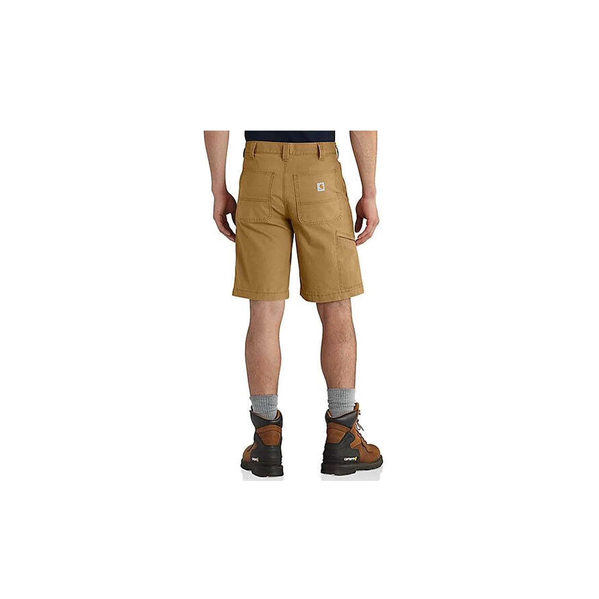 Carhartt Rugged Flex Relaxed Fit Canvas Work Short Hickory