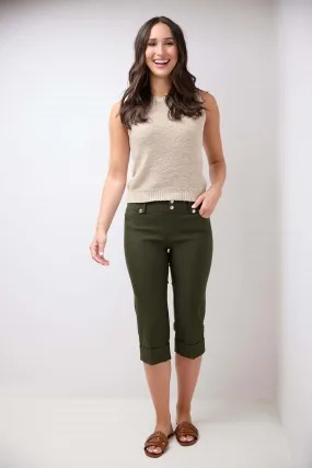 Chic Capri with Classic Cuffed Hem