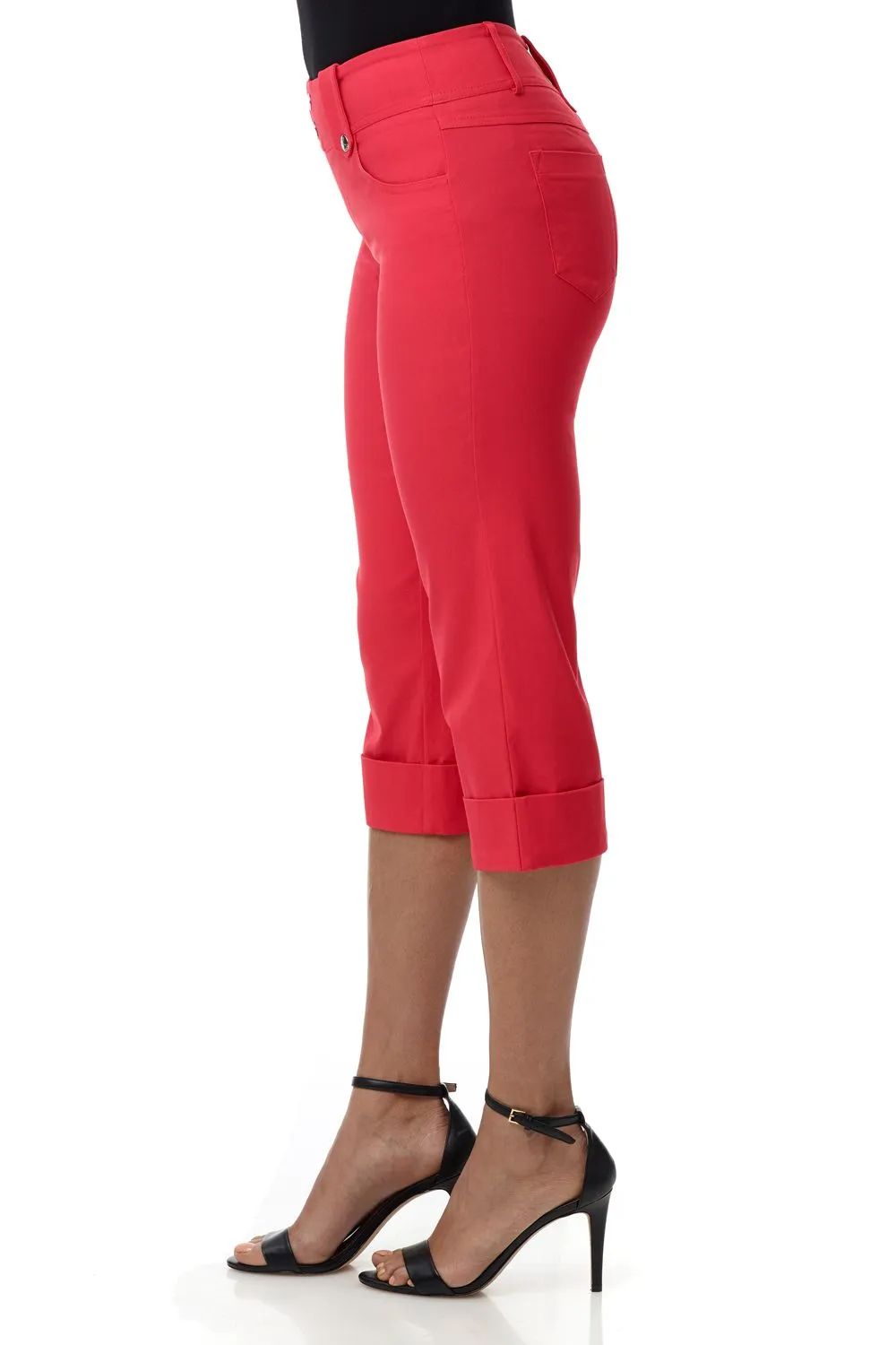 Chic Capri with Classic Cuffed Hem