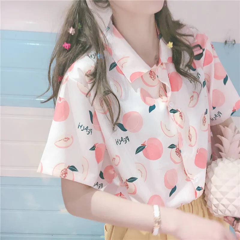 Chic fruit shirt KF81196