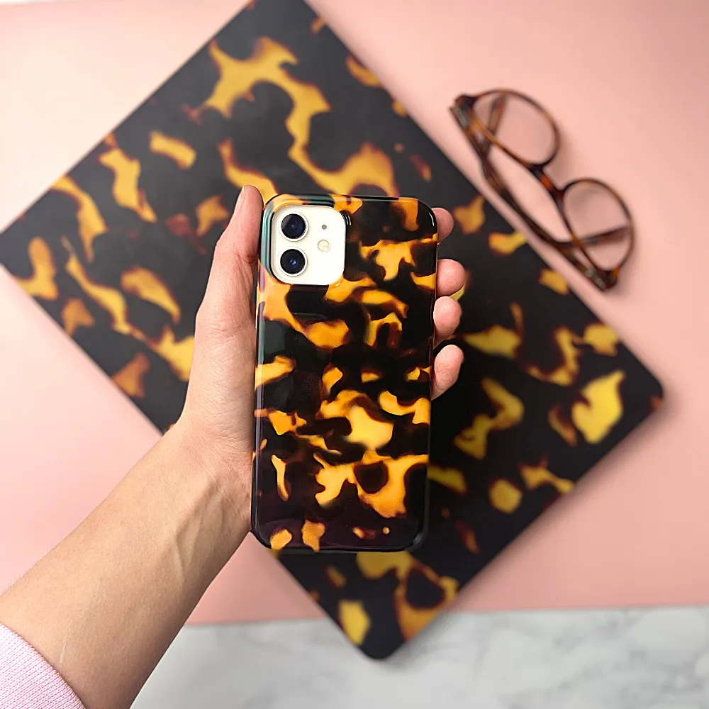 Chic Tortoiseshell Phone Case