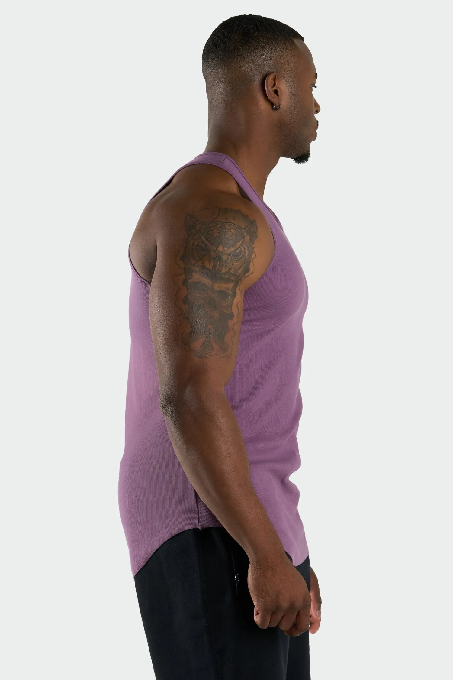 Classic Ribbed Relaxed Fit Tank