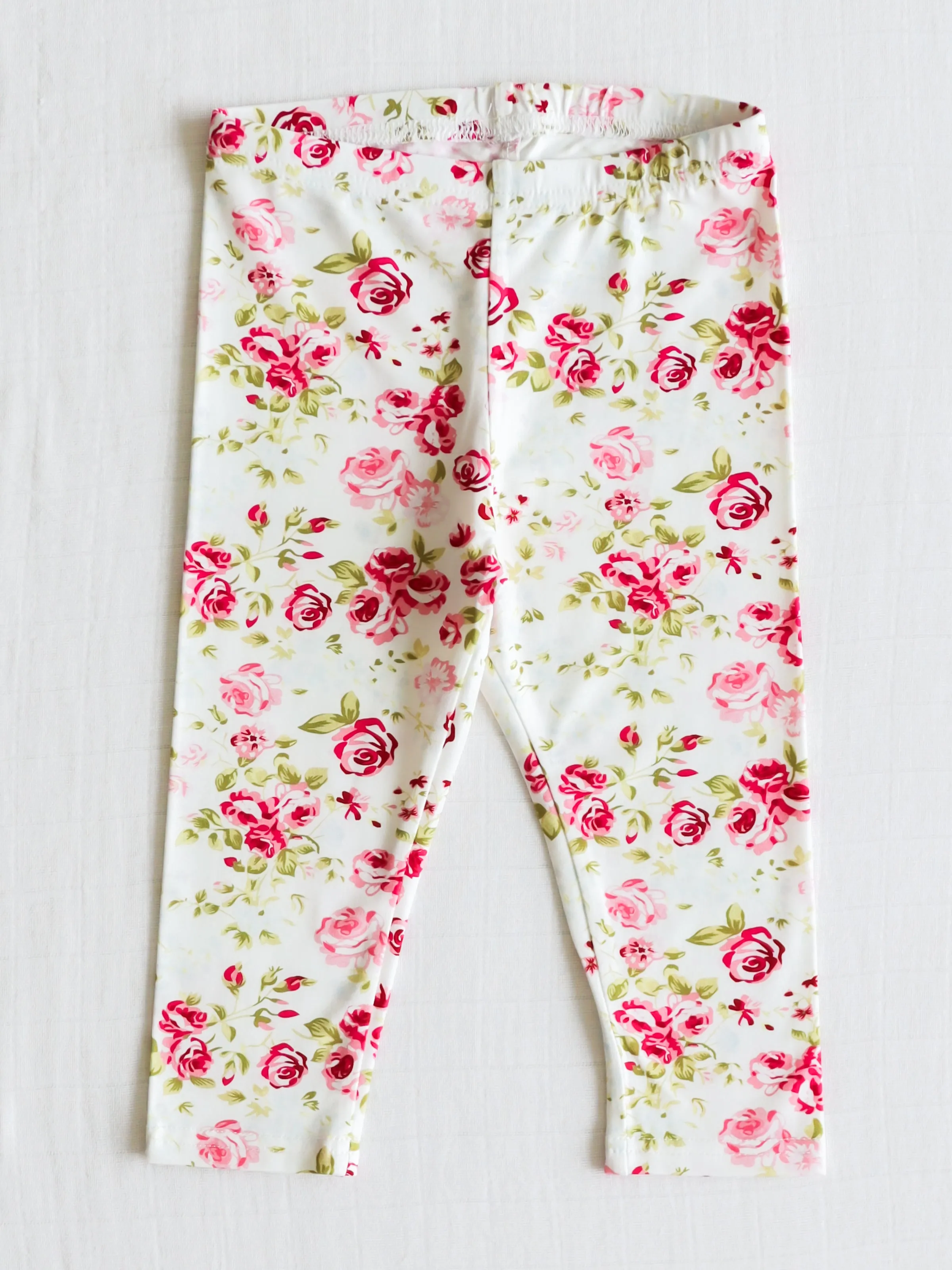 Cloud Fitted Pajamas - Budding Roses