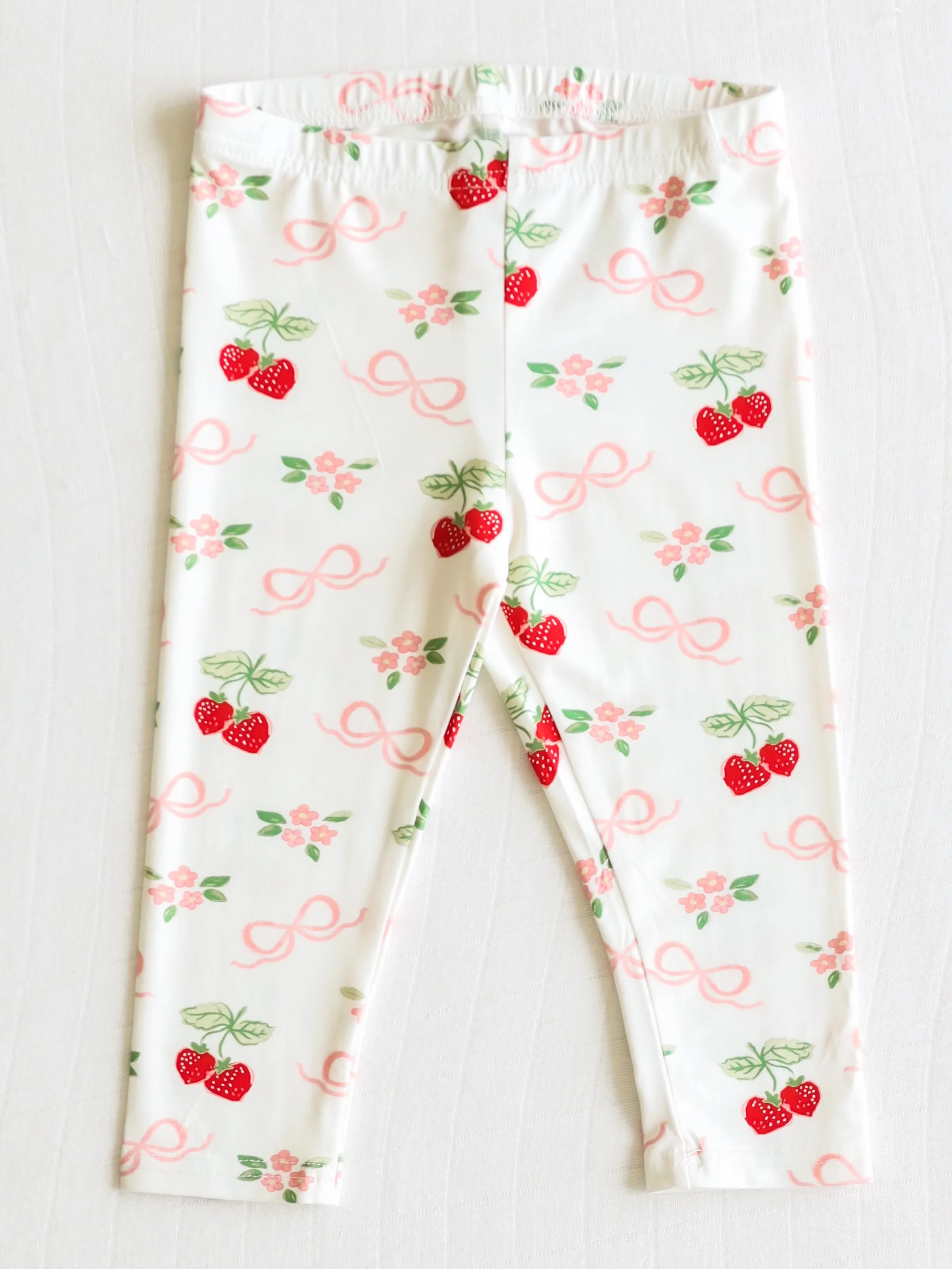 Cloud Fitted Pajamas - Sweet Berry Bows