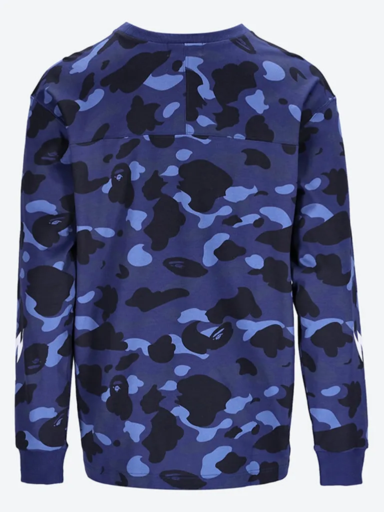 Color camo relaxed fit t-shirt