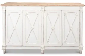 Crossbow Antique White Sideboard