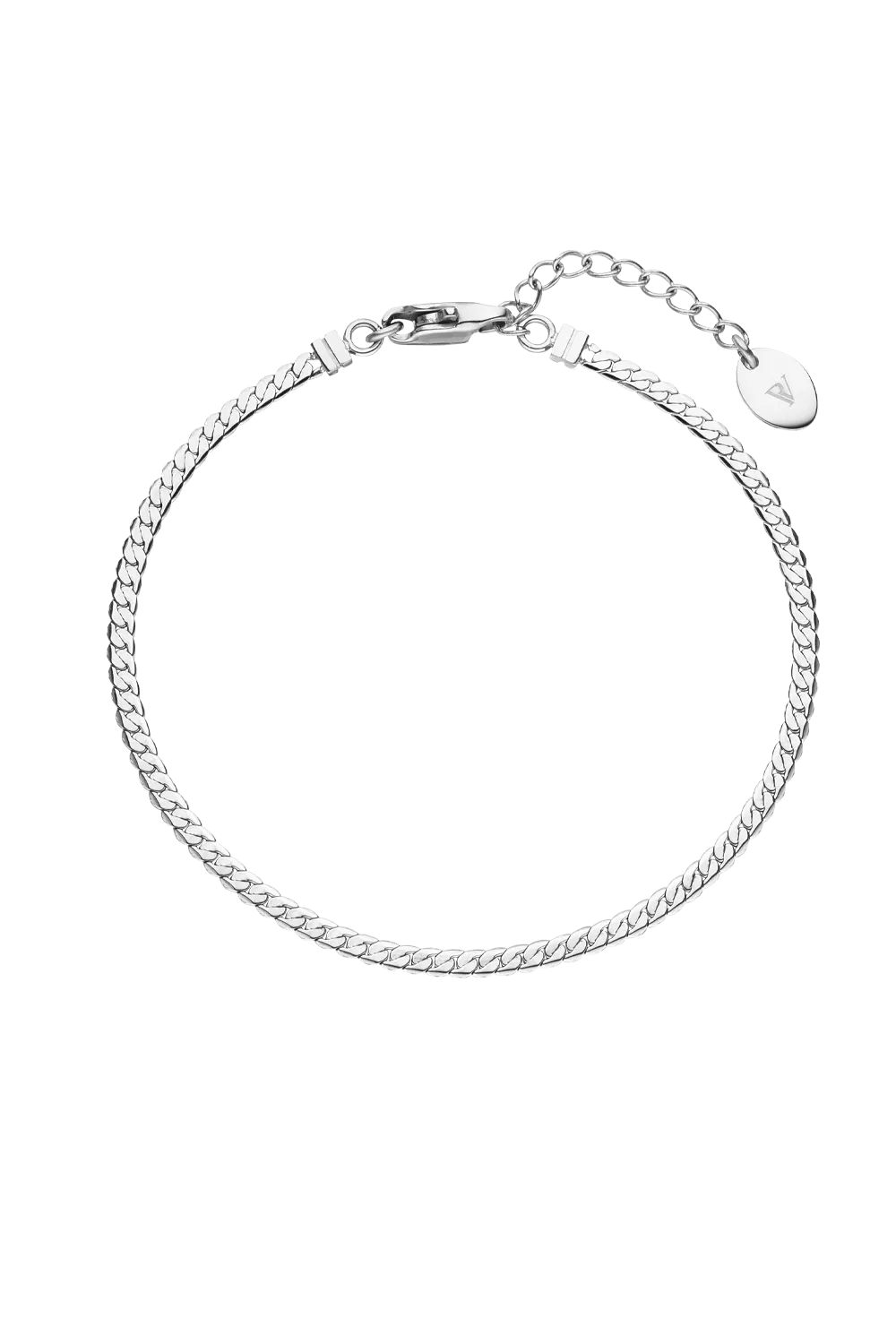 Delicate Sleek Bracelet Silver