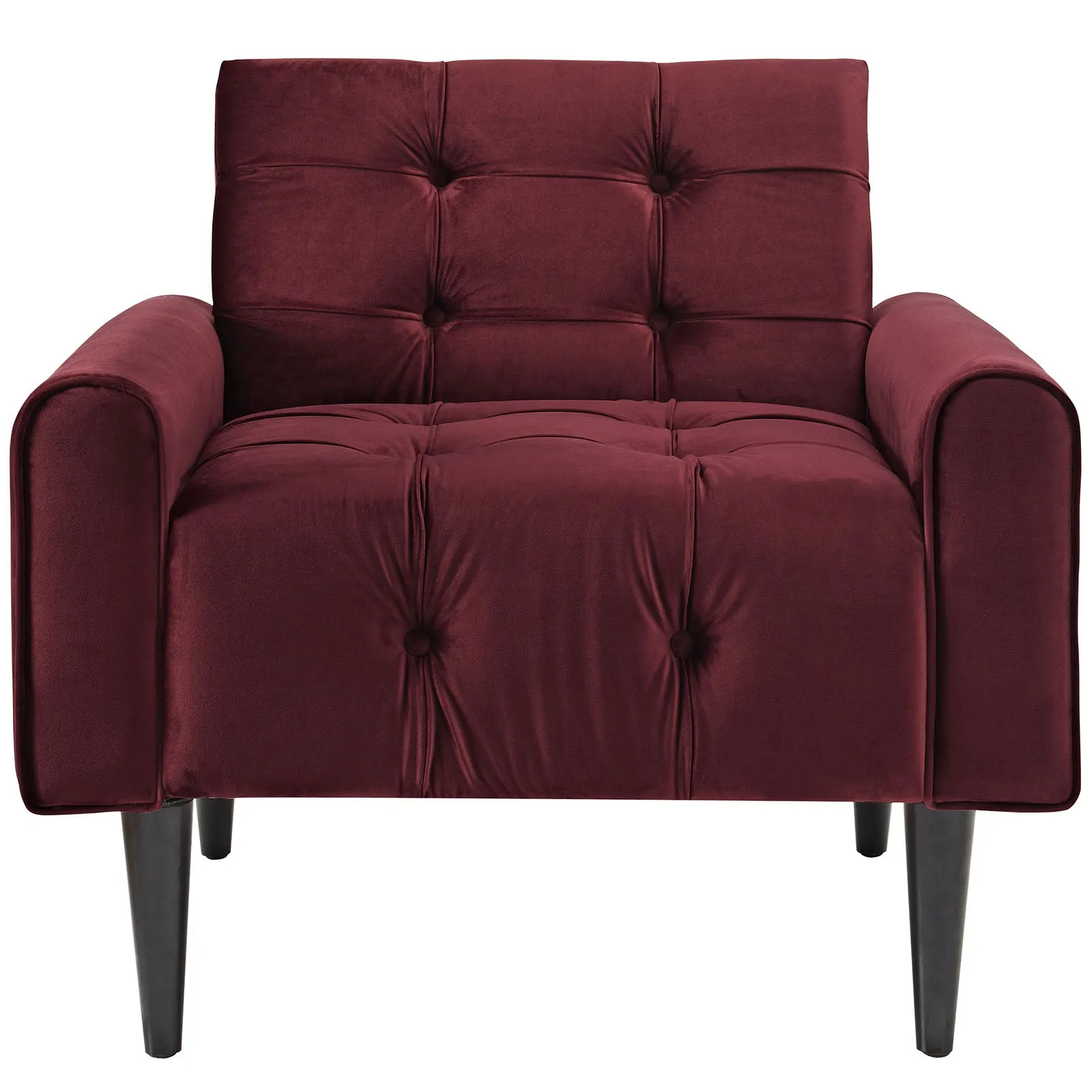 Delve Performance Velvet Armchair