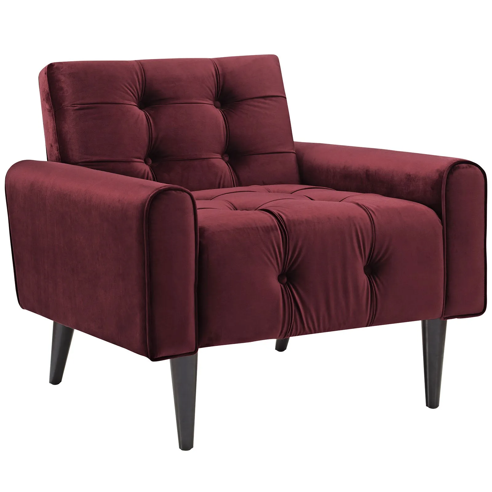 Delve Performance Velvet Armchair