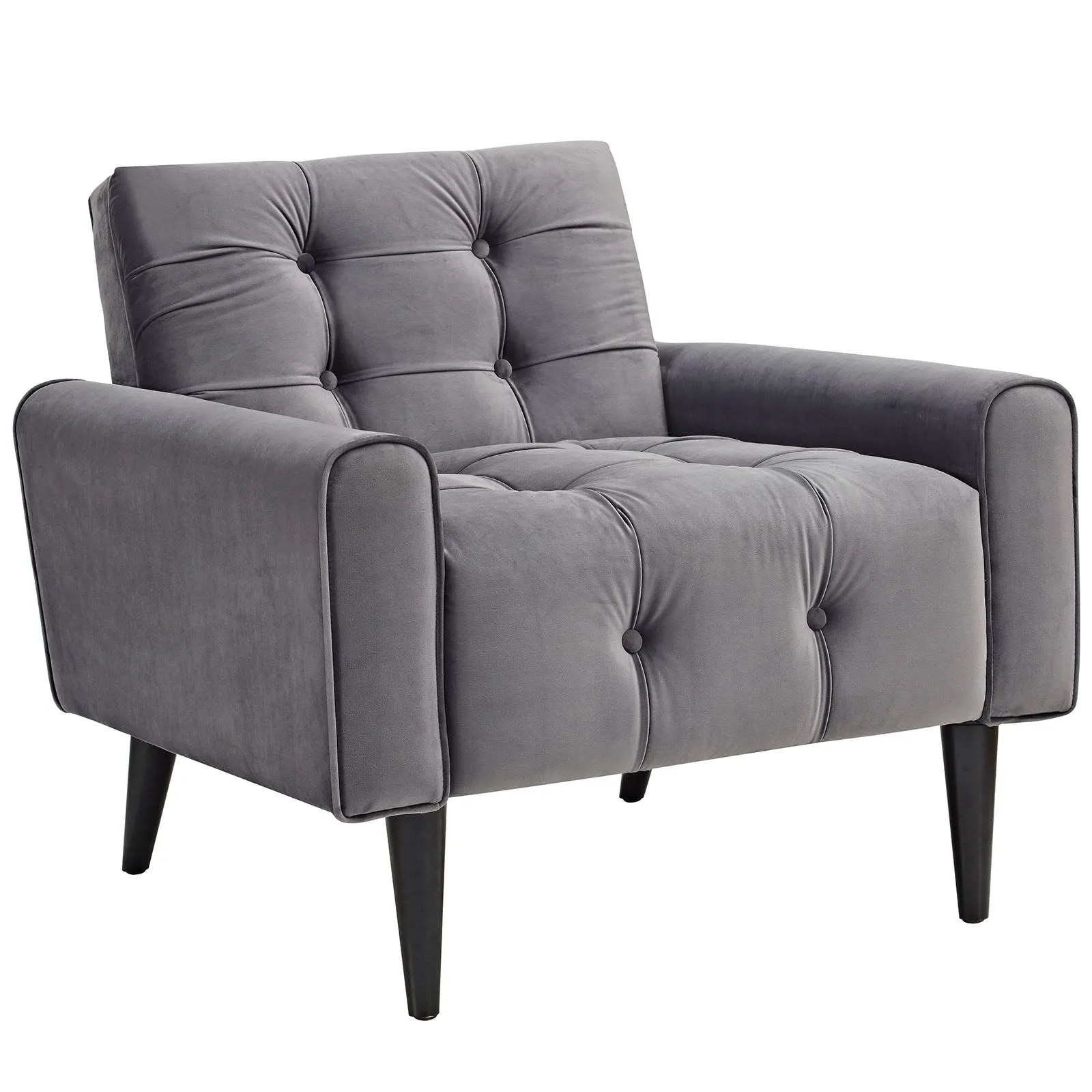 Delve Performance Velvet Armchair