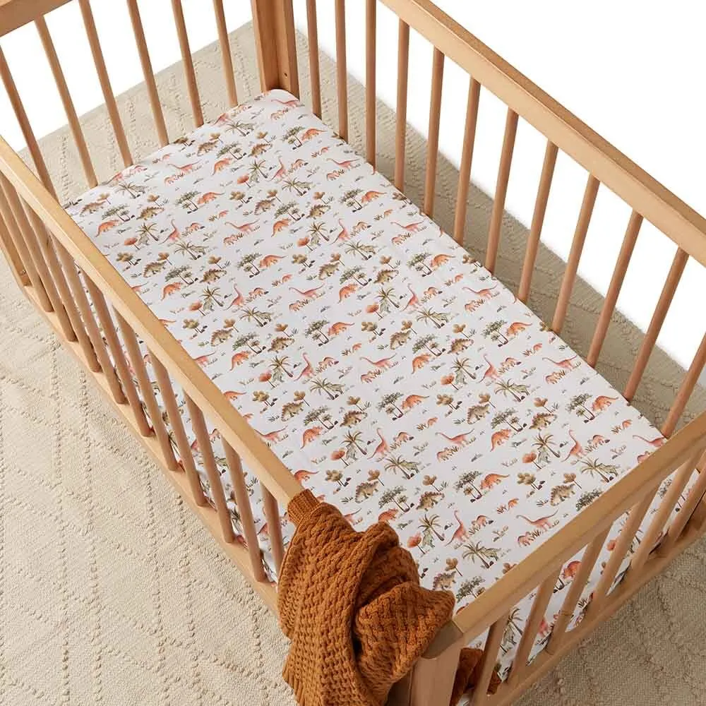 Dino | Fitted Cot Sheet