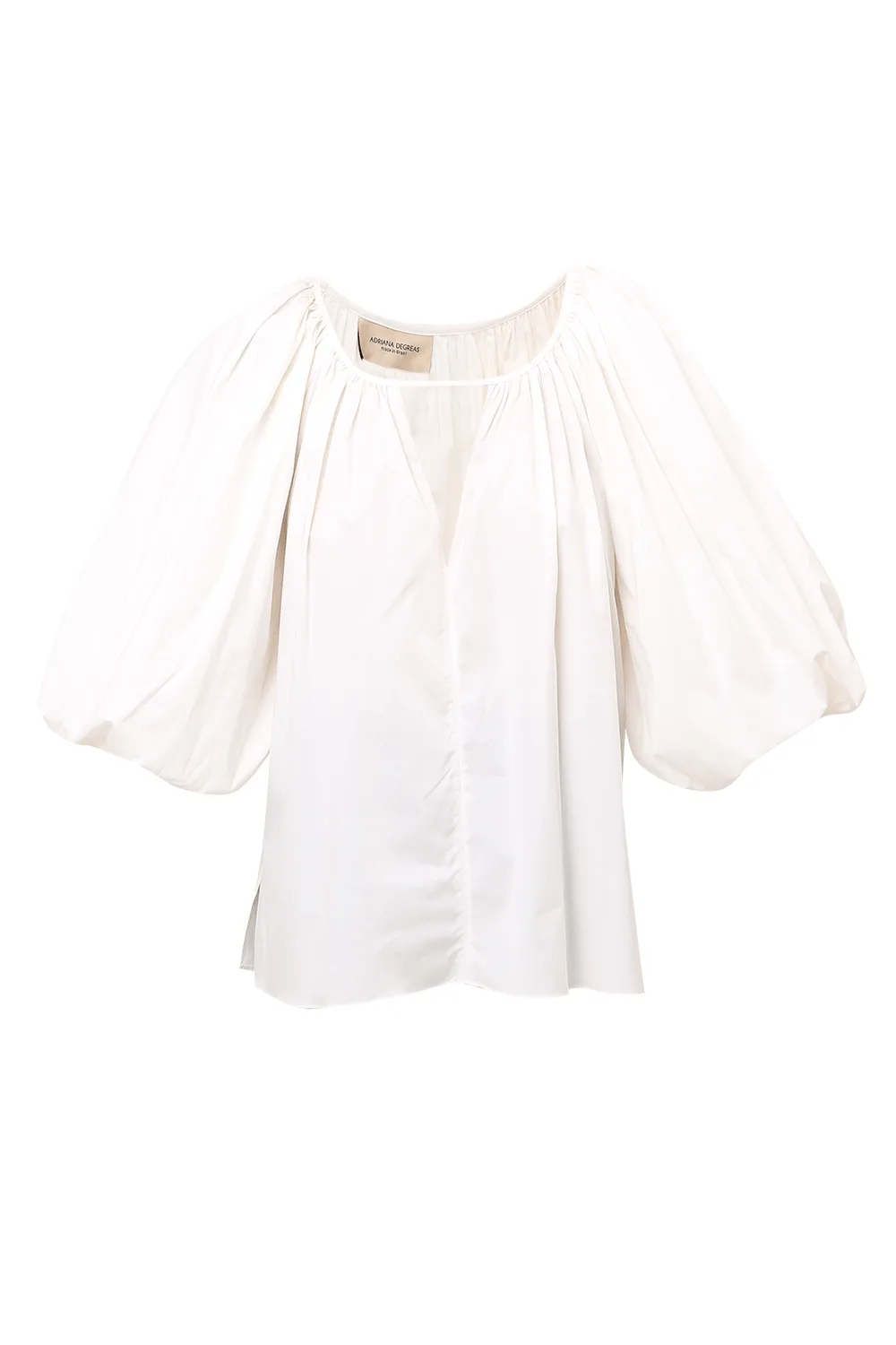 Effortless Chic Puff-Sleeved Blouse