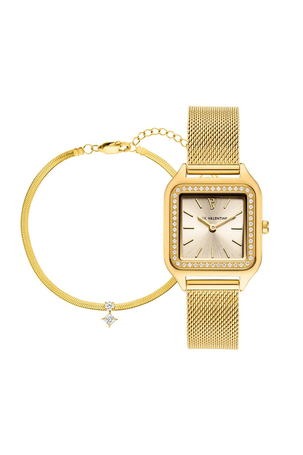 Eternal Mesh Sleek Set Gold