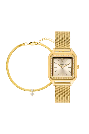 Eternal Mesh Sleek Set Gold