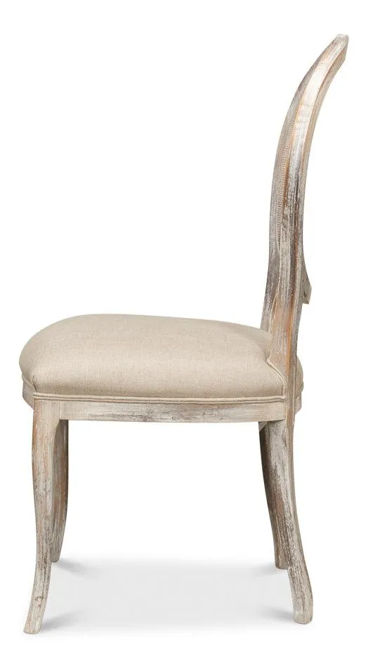 Farm Style Cane Back Chairs - Pair