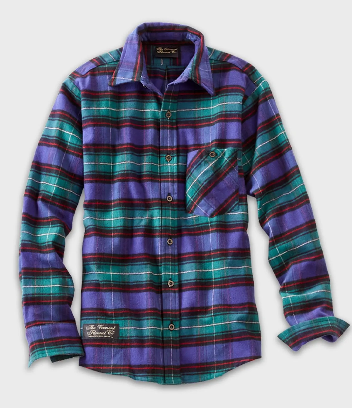 Fitted Flannel Shirt - Vermont