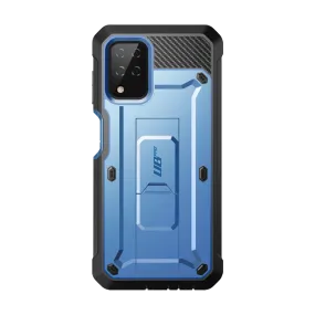 Galaxy A12 Unicorn Beetle Pro Rugged Holster Case-Metallic Blue