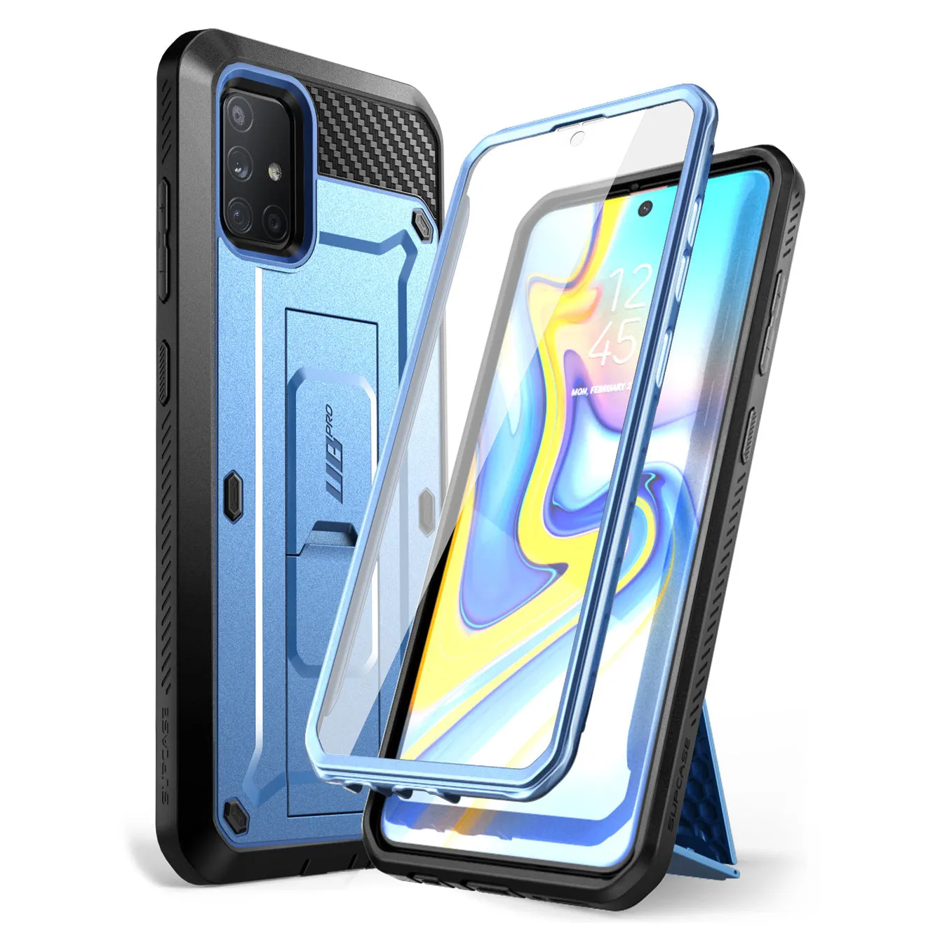 Galaxy A51 5G Unicorn Beetle Pro Rugged Case-Metallic Blue