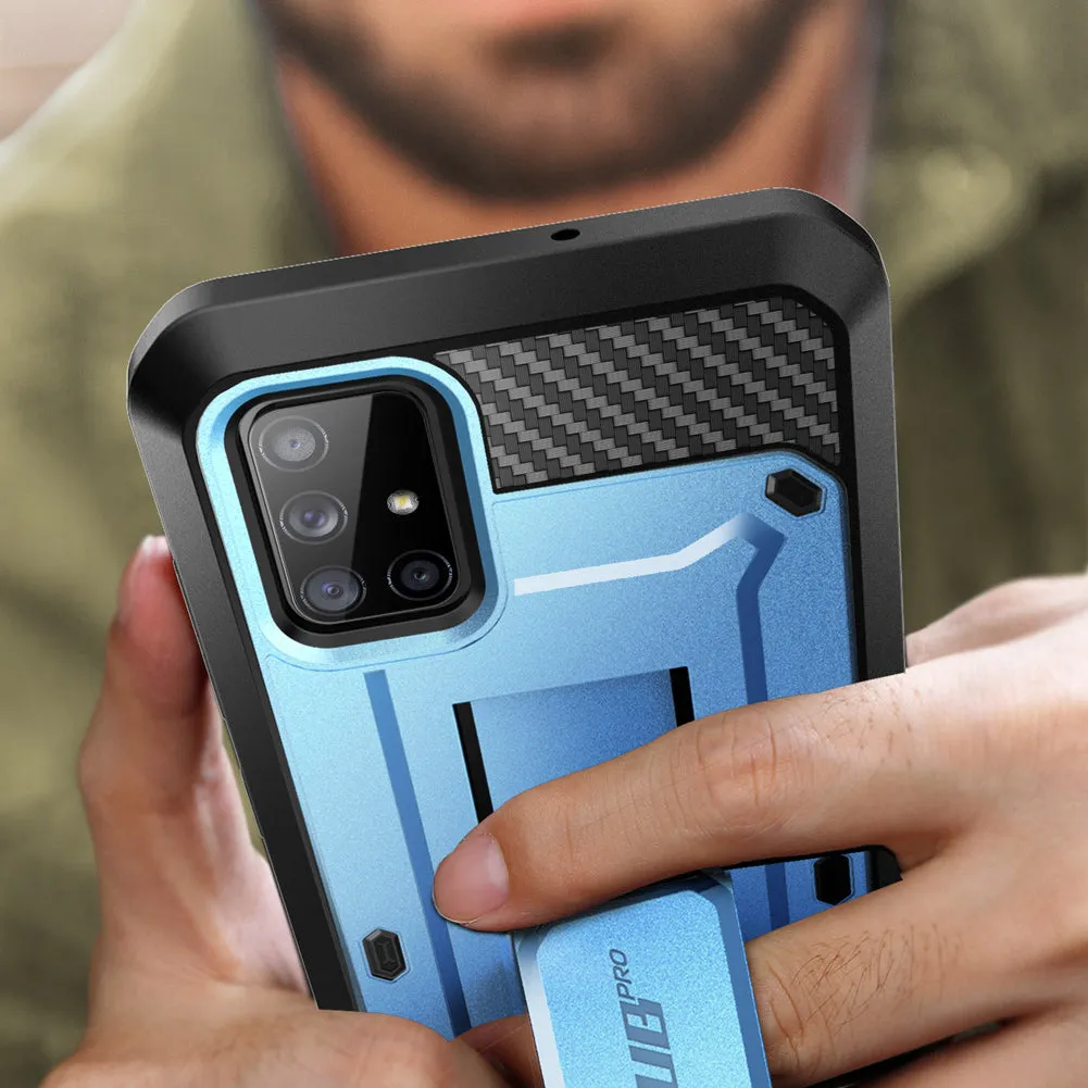 Galaxy A51 5G Unicorn Beetle Pro Rugged Case-Metallic Blue