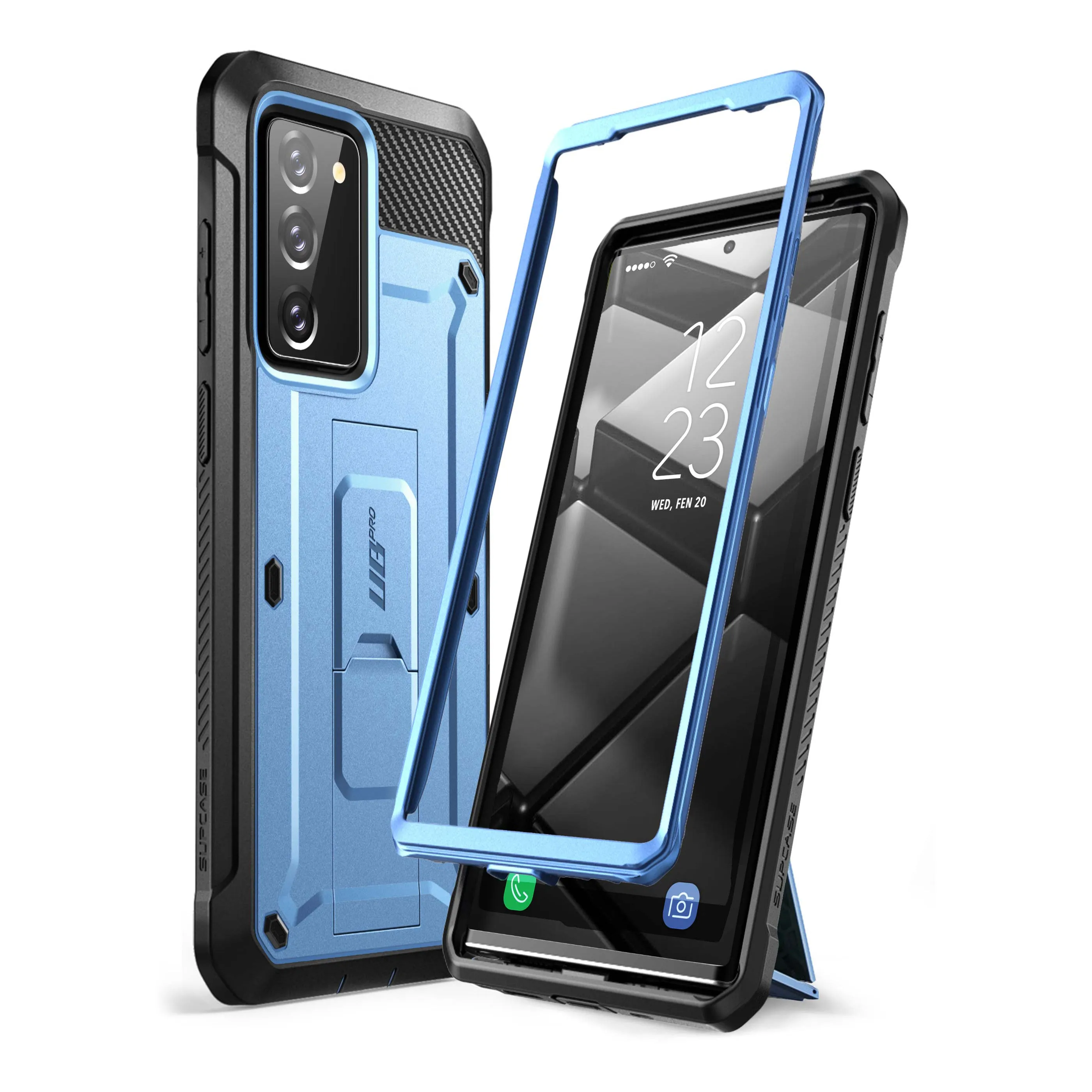 Galaxy Note20 Unicorn Beetle PRO Rugged Holster Case-Metallic Blue