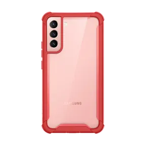 Galaxy S22 Plus Ares Clear Rugged Case - Red