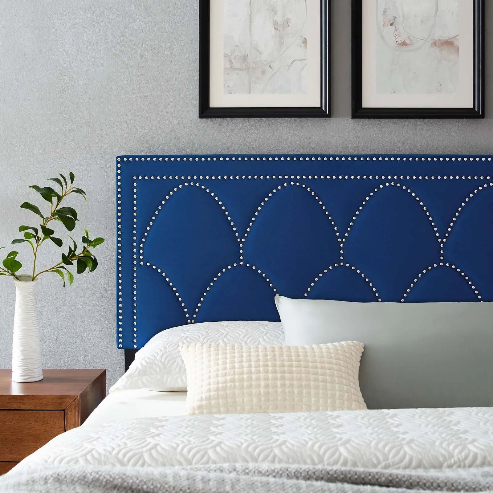 Greta Performance Velvet Headboard